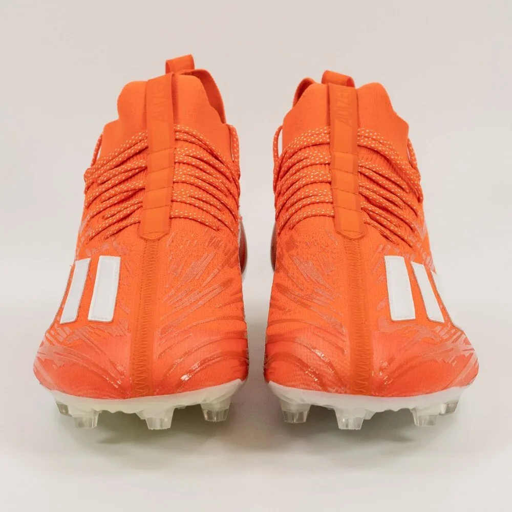 Adidas Adizero Primeknit Orange White GV9628 Football Cleats size 14